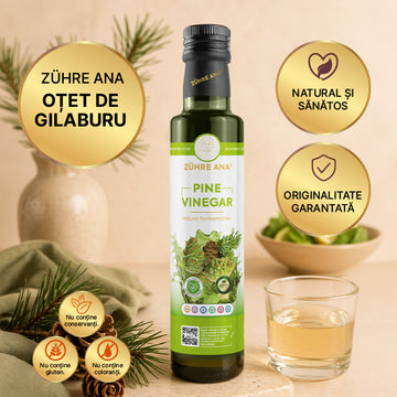 Zuhre Ana Oțet de Pin Natural Fermentat Pine Vinegar 500 ml