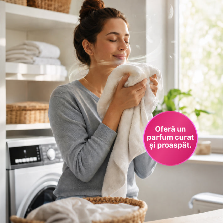 Clean Esență pentru Bile de Uscare din Lână Baby Soft 30 ml