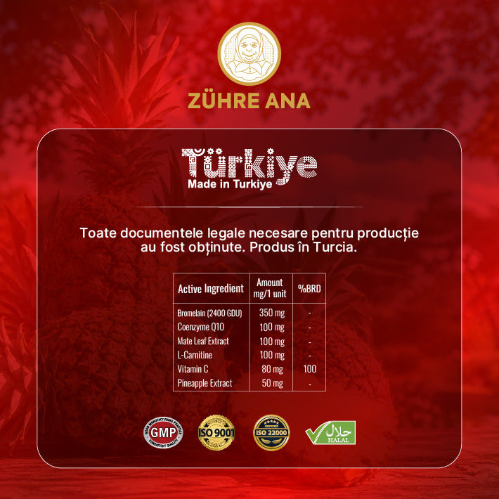 Sirop Cu Bromelaină 250 ml