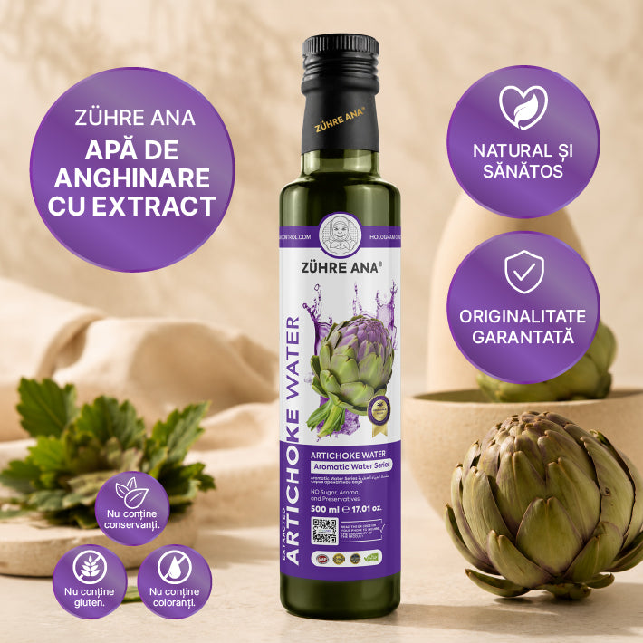 Apă de Anghinare cu Extract Zuhre Ana 500 ml