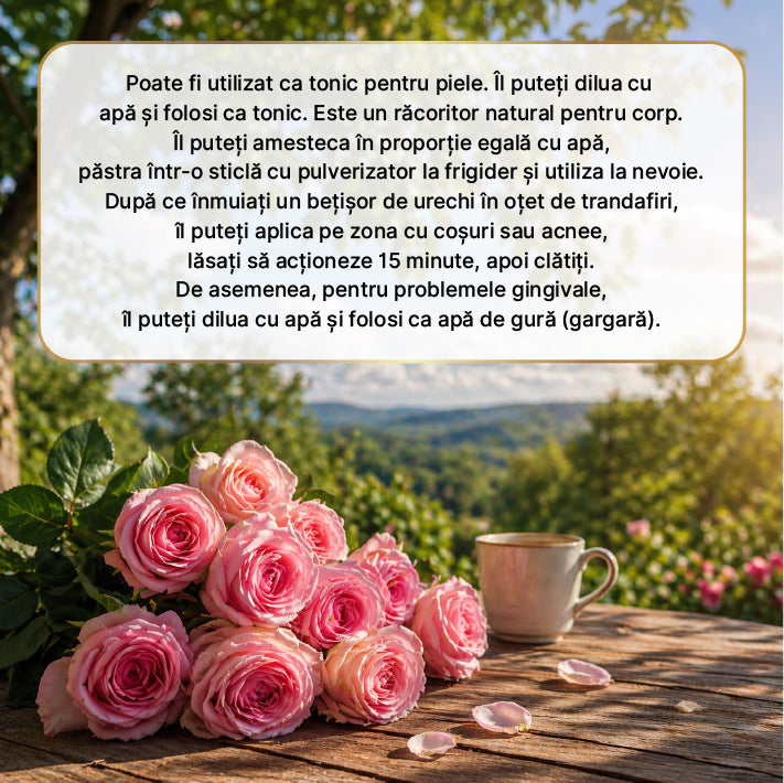 Zuhre Ana Oțet de Trandafiri 500 ml