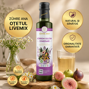 Zuhre Ana Oțet Hurrem Sultan – Fermentație Naturală 500 ml