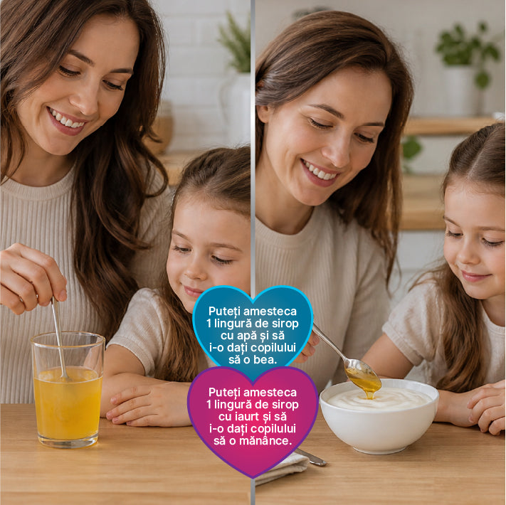 Kids Sirop cu Ulei de Pește Omega 3 cu Vitamine și Aromă de Portocale 150 ml