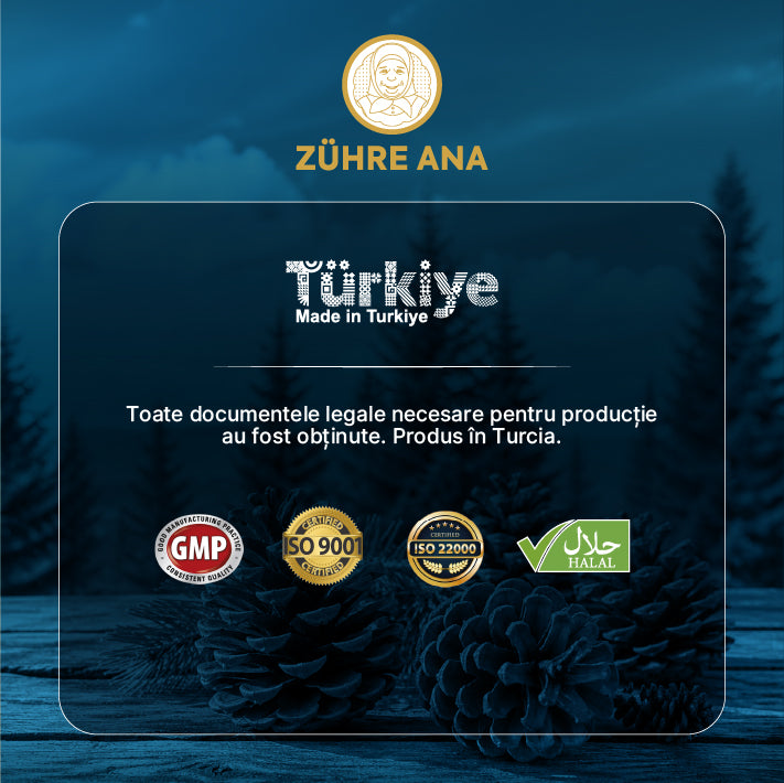 Pastă de conuri de pin pentru diabetici, cu stevia. 240 gr
