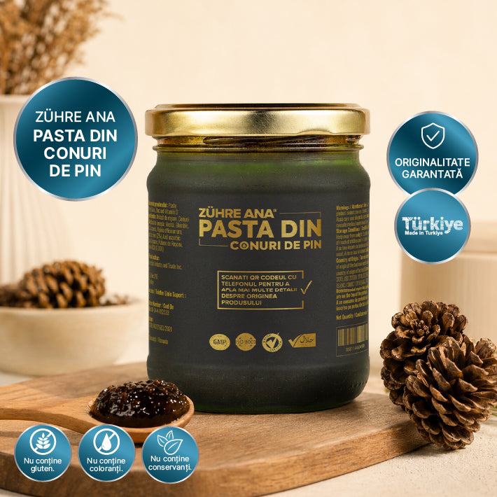 Zuhre Ana Pinecone Pastă 240 gr– Pastă Naturala