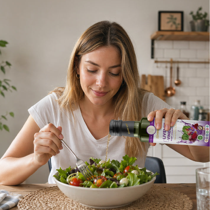 Zuhre Ana Oțet Livemix Fermentație Naturală 500 ml