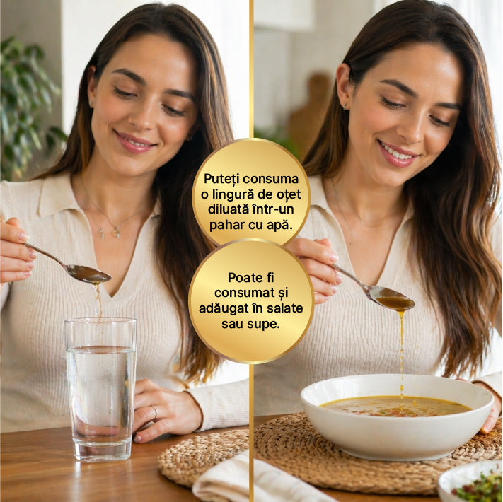 Zuhre Ana Oțet Livemix Fermentație Naturală 500 ml