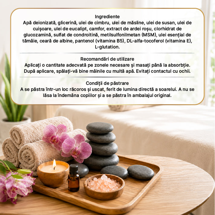 Cremă de masaj 100 ml Produs original cu hologramă