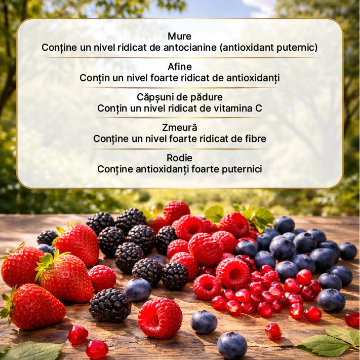 Extract din Fructe de Pădure 640 gr