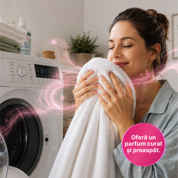Clean Esență pentru Bile de Uscare din Lână Pure Musk 30 ml