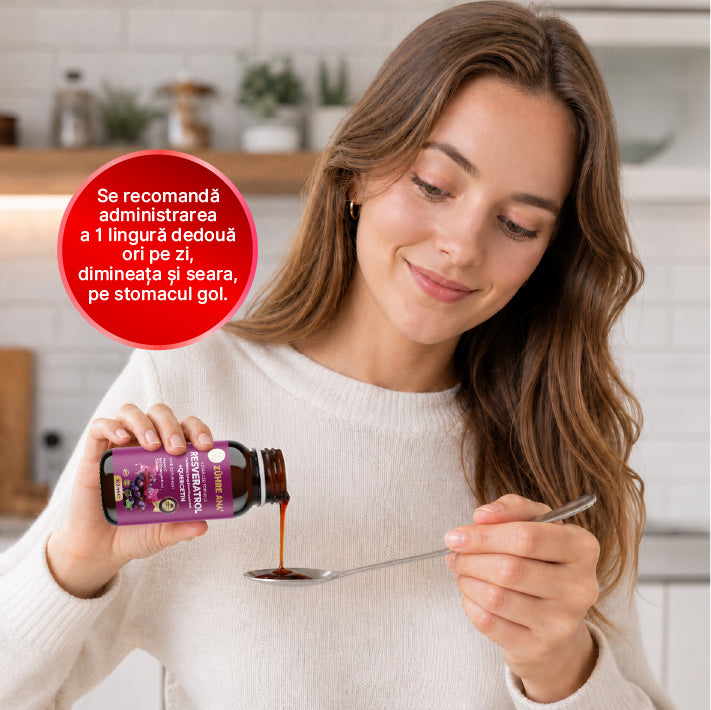 Zuhre Ana Sirop cu Resveratrol 150 ml