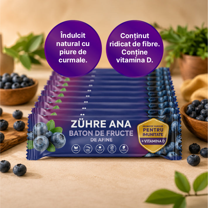 Bară cu Fructe și Afine  35 gr x 12 bucăți