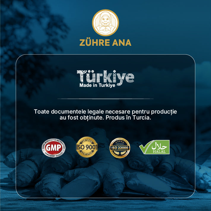 Zuhre Ana Pastă cu Ghimbir 240 gr